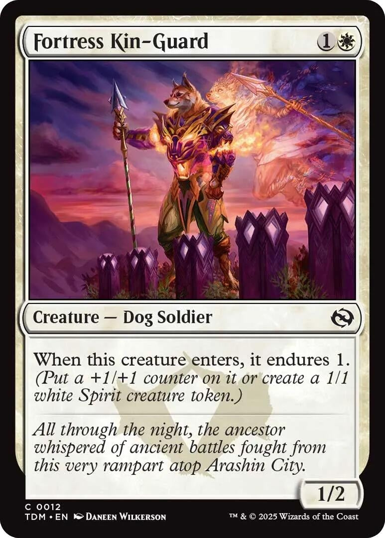 Image for Fortress Kin-Guard (12) - Magic: The Gathering