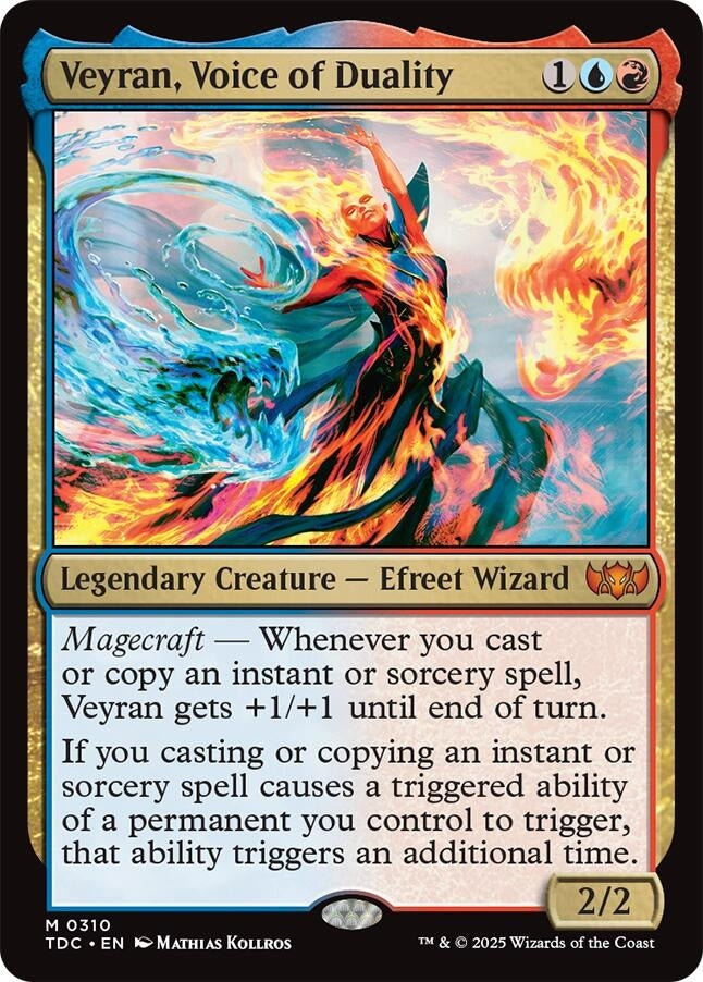 Image for Veyran, Voice of Duality (310) - Magic: The Gathering