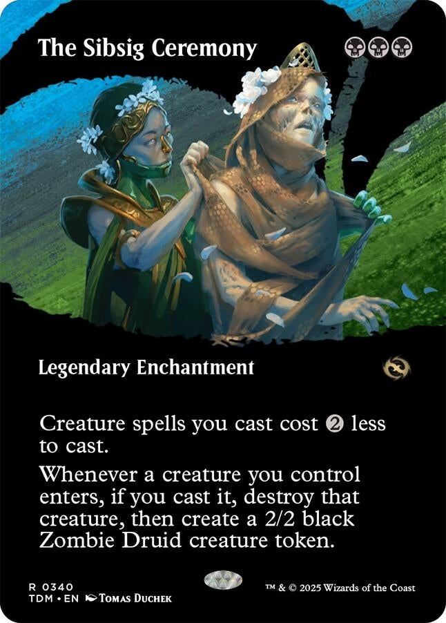 Image for The Sibsig Ceremony (Borderless) (340) - Magic: The Gathering
