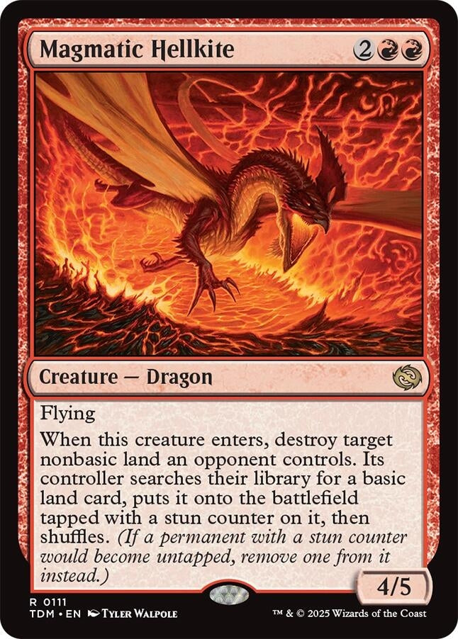 Image for Magmatic Hellkite (111) - Magic: The Gathering