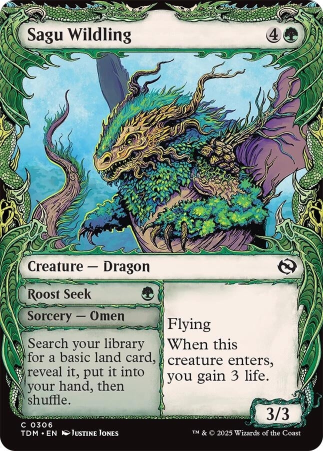 Image for Sagu Wildling (Showcase) (306) - Magic: The Gathering
