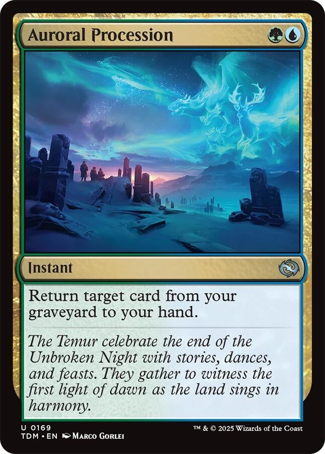 Image for Auroral Procession (169) - Magic: The Gathering