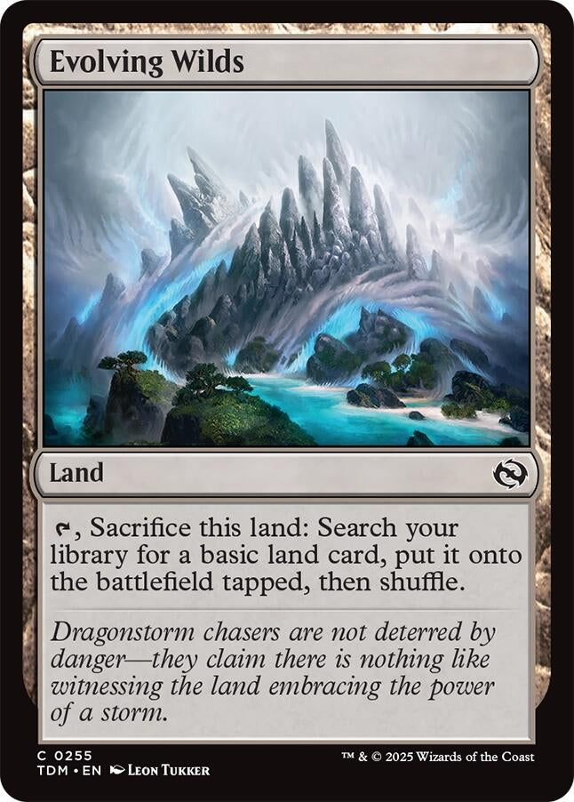 Image for Evolving Wilds (255) - Magic: The Gathering
