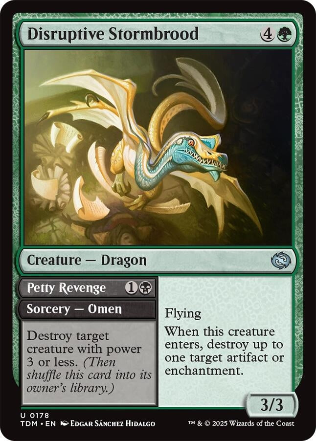 Image for Disruptive Stormbrood (178) - Magic: The Gathering