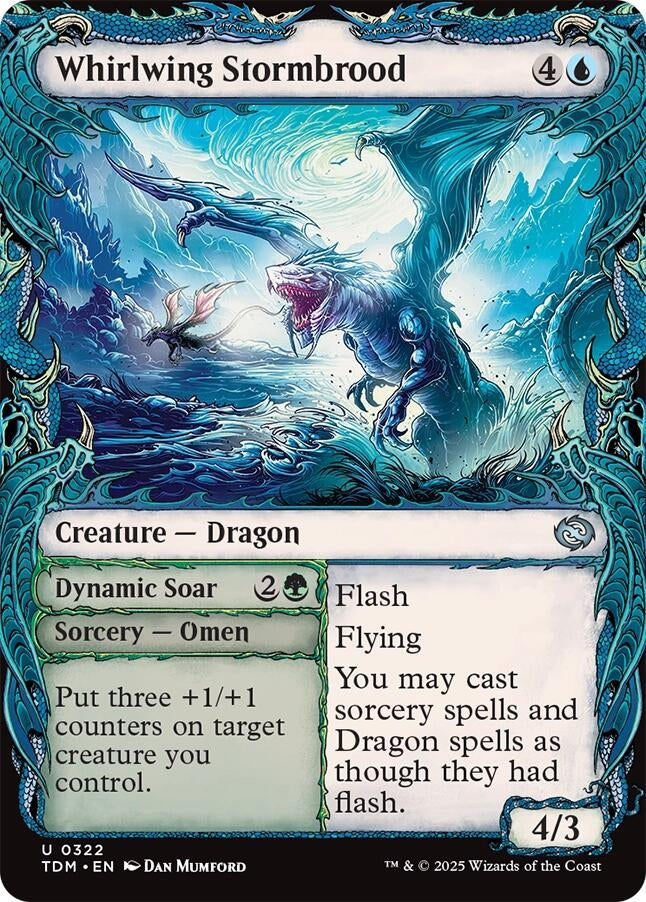 Image for Whirlwing Stormbrood (Showcase) (322) - Magic: The Gathering