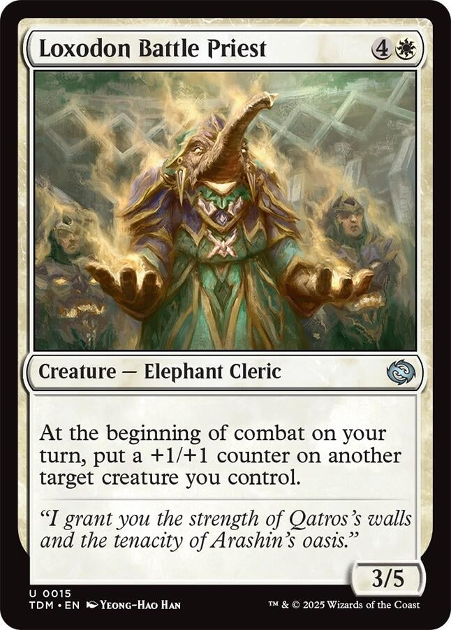 Image for Loxodon Battle Priest (15) - Magic: The Gathering