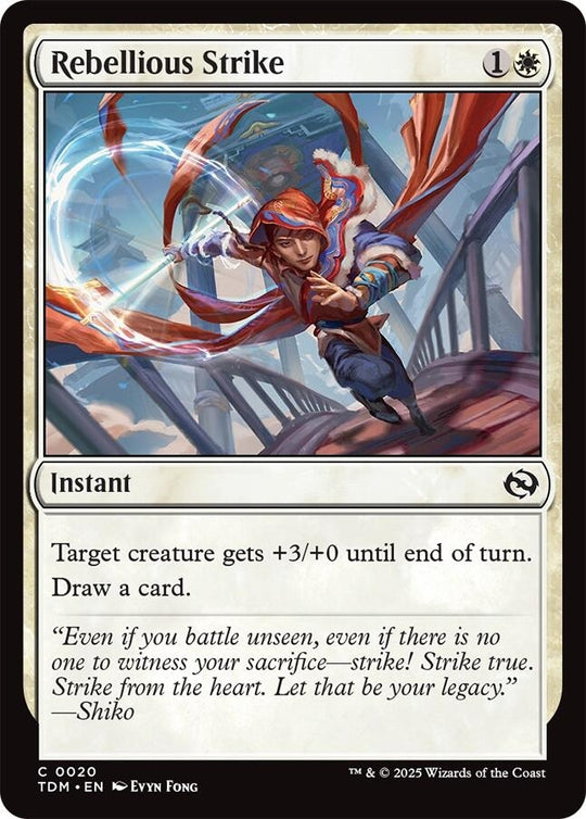 Image for Rebellious Strike (20) - Magic: The Gathering