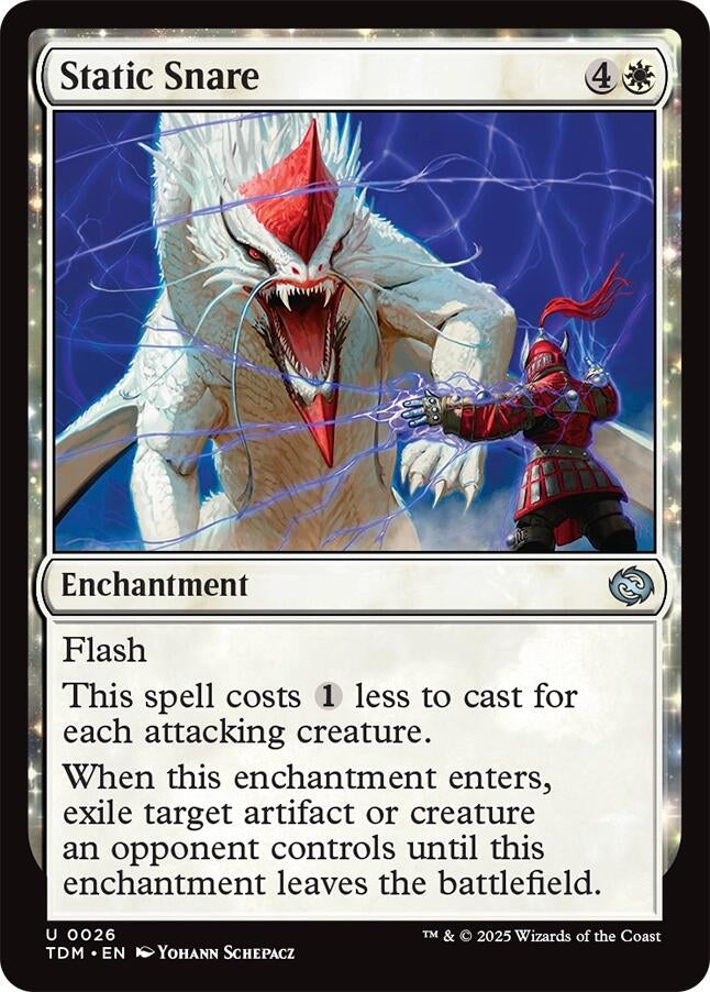 Image for Static Snare (26) - Magic: The Gathering