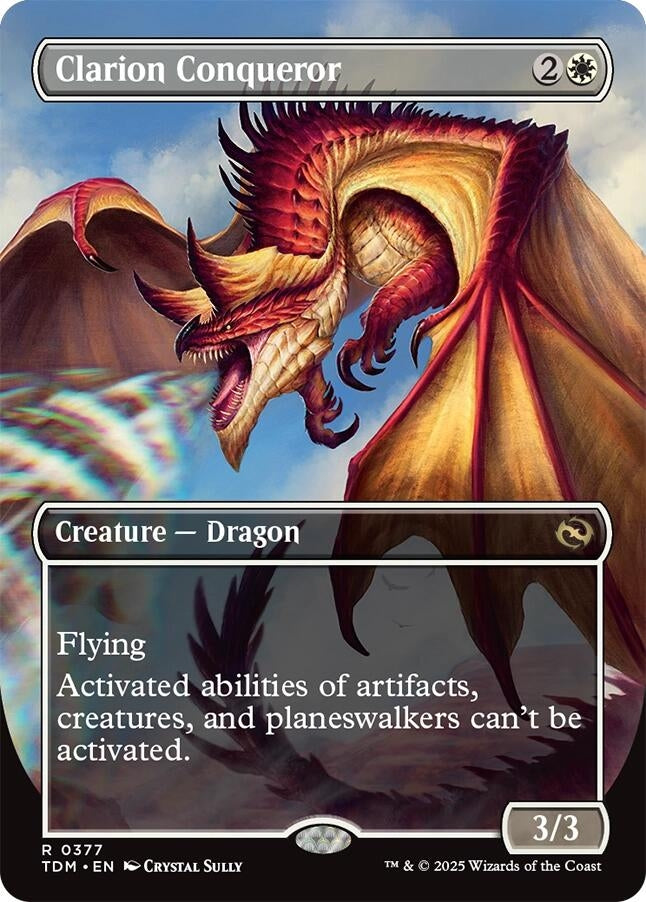 Image for Clarion Conqueror (Borderless) (377) - Magic: The Gathering