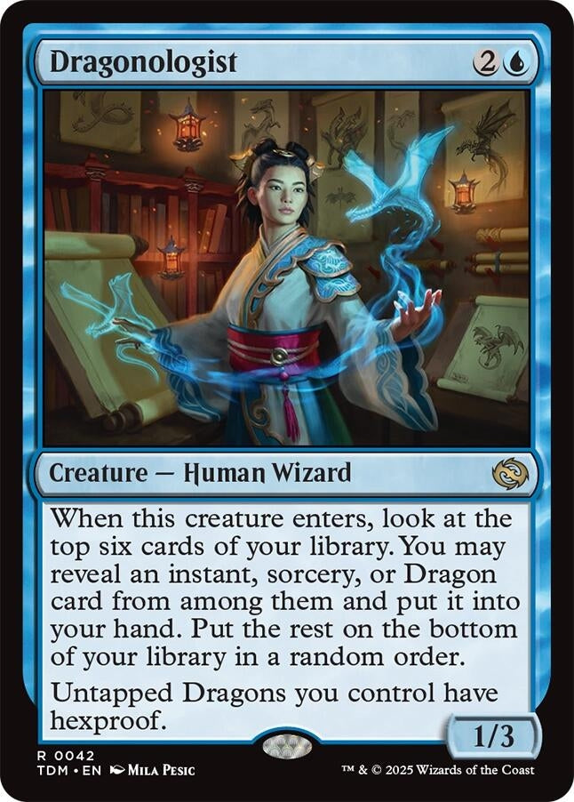 Image for Dragonologist (42) - Magic: The Gathering