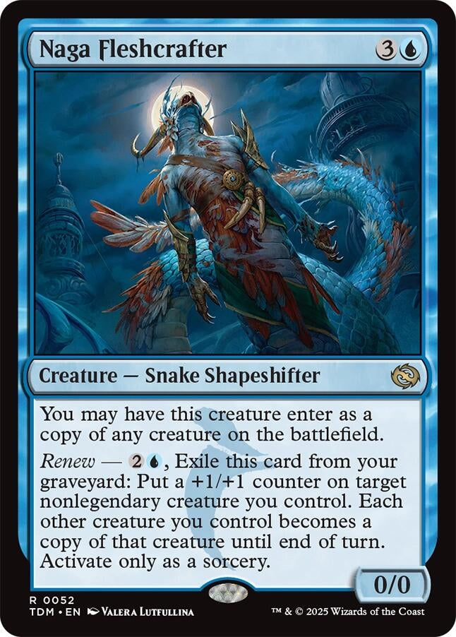 Image for Naga Fleshcrafter (52) - Magic: The Gathering
