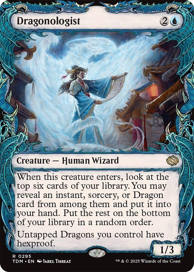 Image for Dragonologist (Showcase) (295) - Magic: The Gathering
