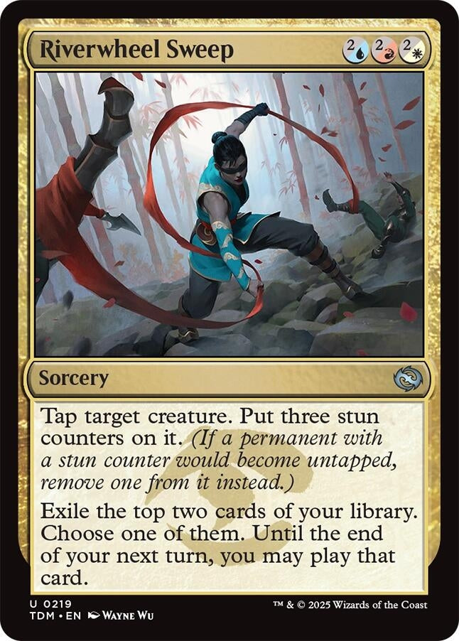 Image for Riverwheel Sweep (219) - Magic: The Gathering