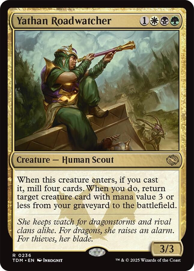 Image for Yathan Roadwatcher (236) - Magic: The Gathering