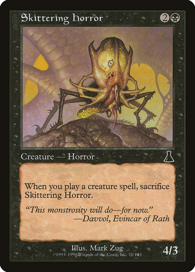 Image for Skittering Horror (70) - Magic: The Gathering