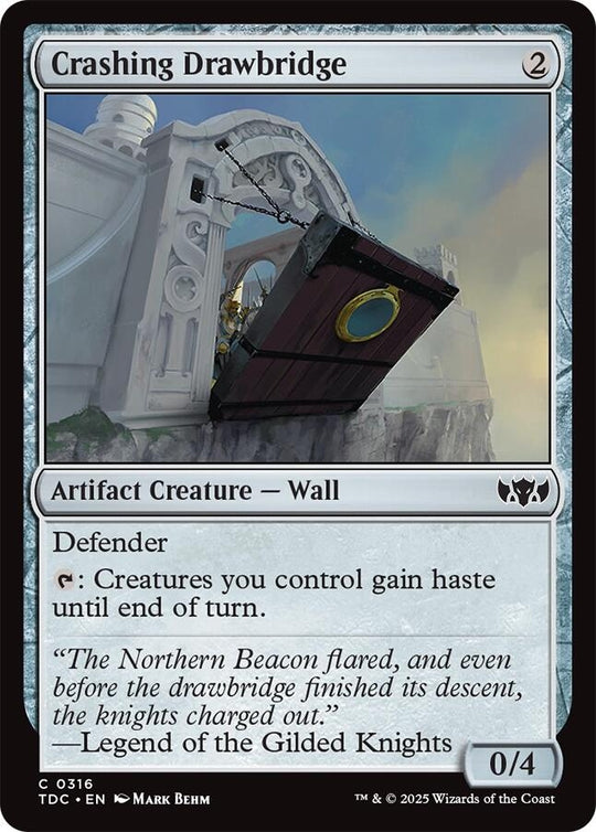 Image for Crashing Drawbridge (316) - Magic: The Gathering