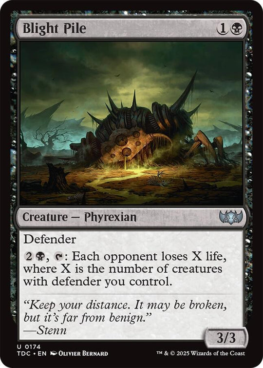 Image for Blight Pile (174) - Magic: The Gathering