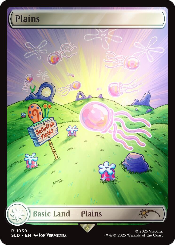 Image for Plains (1939) (Rainbow Foil) (1939) - Magic: The Gathering