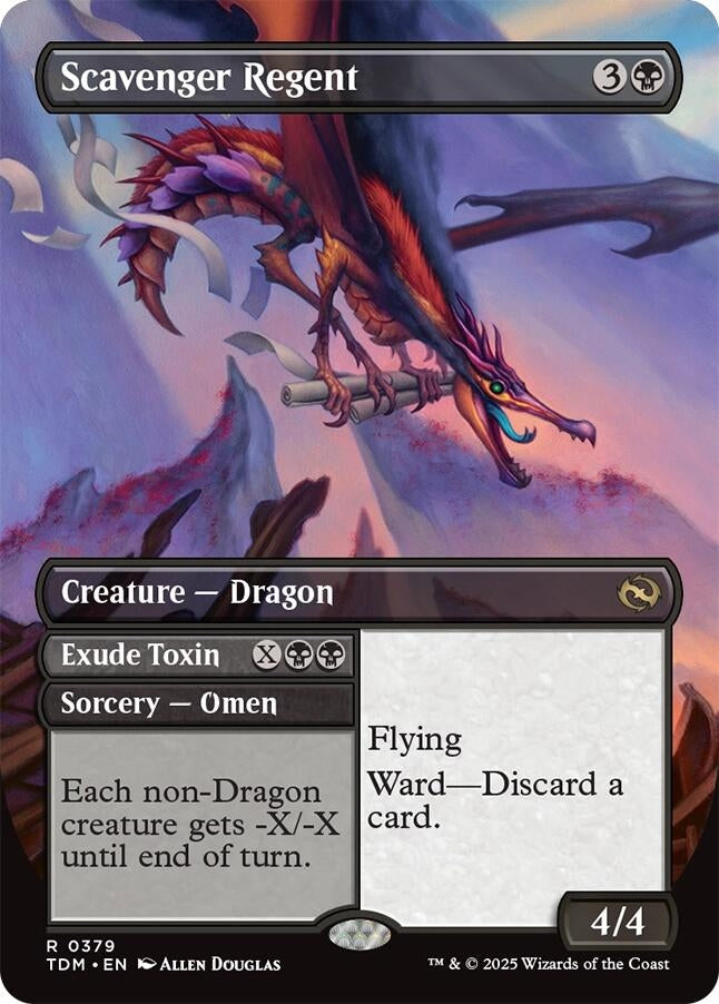 Image for Scavenger Regent (Borderless) (379) - Magic: The Gathering
