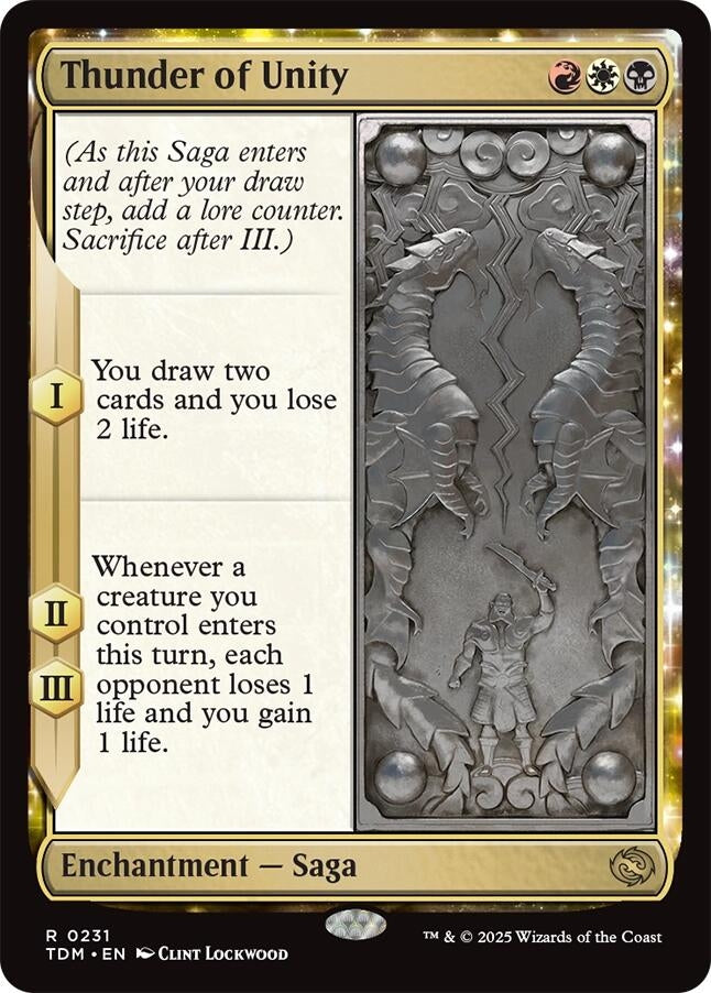 Image for Thunder of Unity (231) - Magic: The Gathering