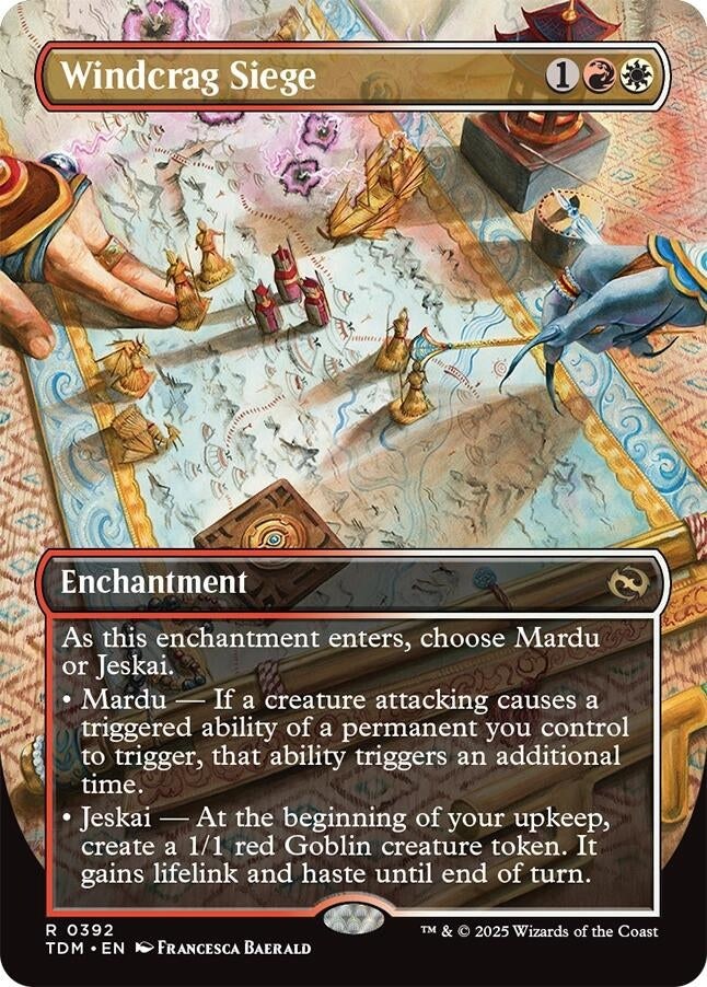 Image for Windcrag Siege (Borderless) (392) - Magic: The Gathering