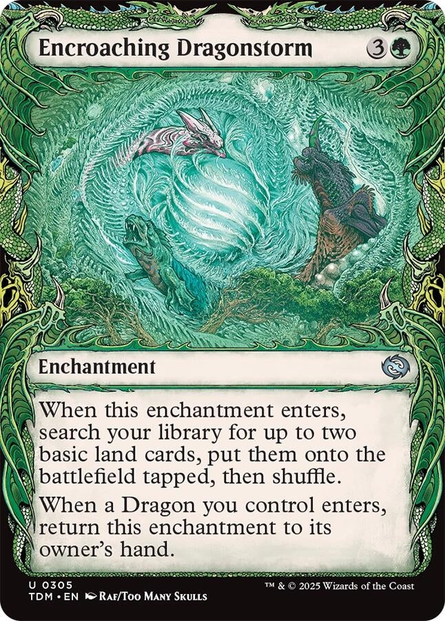 Image for Encroaching Dragonstorm (Showcase) (305) - Magic: The Gathering