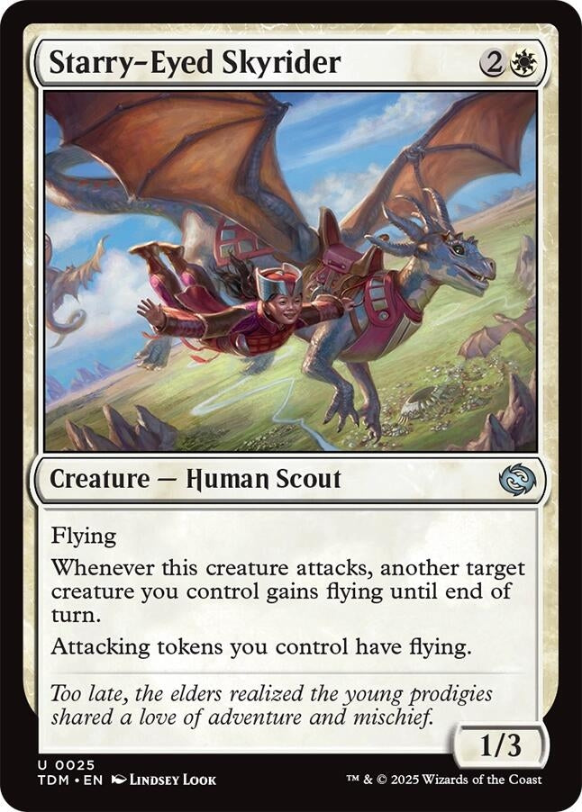 Image for Starry-Eyed Skyrider (25) - Magic: The Gathering
