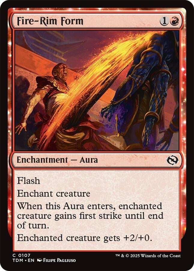 Image for Fire-Rim Form (107) - Magic: The Gathering