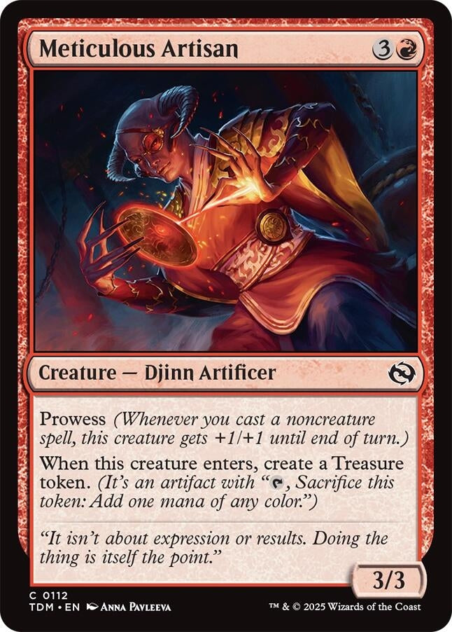 Image for Meticulous Artisan (112) - Magic: The Gathering