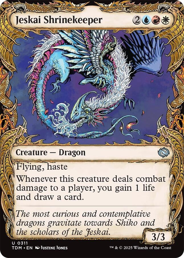 Image for Jeskai Shrinekeeper (Showcase) (311) - Magic: The Gathering