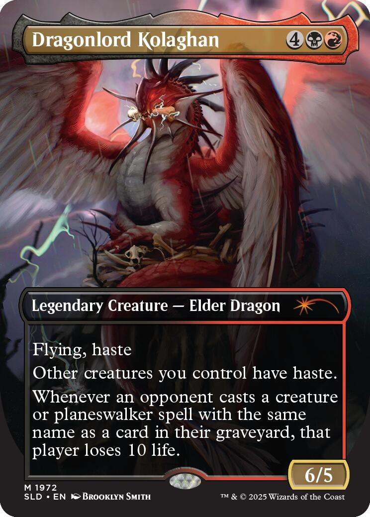 Image for Dragonlord Kolaghan (1972) (1972) - Magic: The Gathering