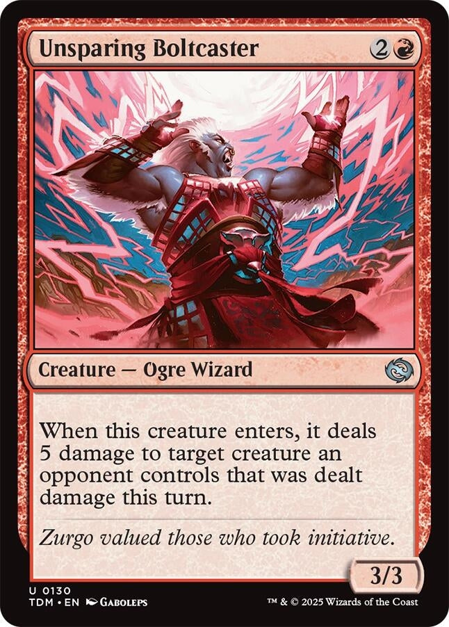 Image for Unsparing Boltcaster (130) - Magic: The Gathering