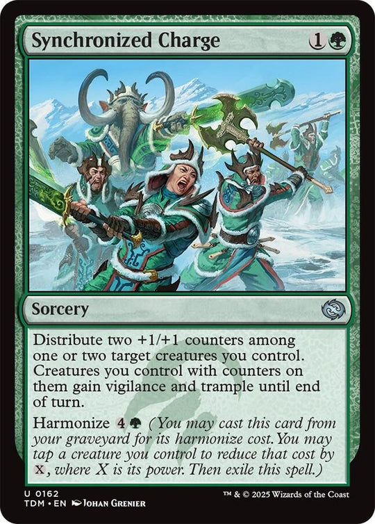 Image for Synchronized Charge (162) - Magic: The Gathering