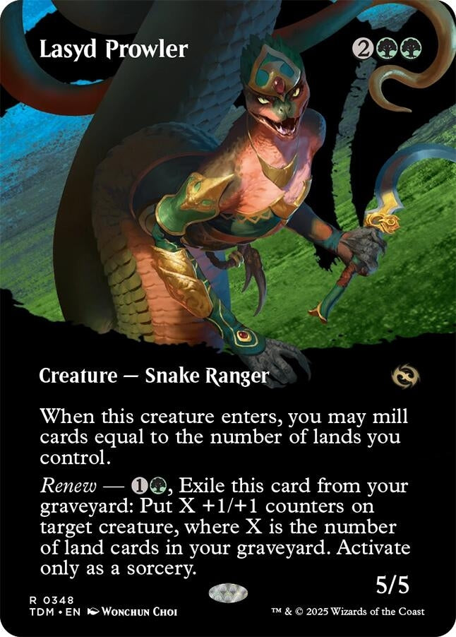Image for Lasyd Prowler (Borderless) (348) - Magic: The Gathering