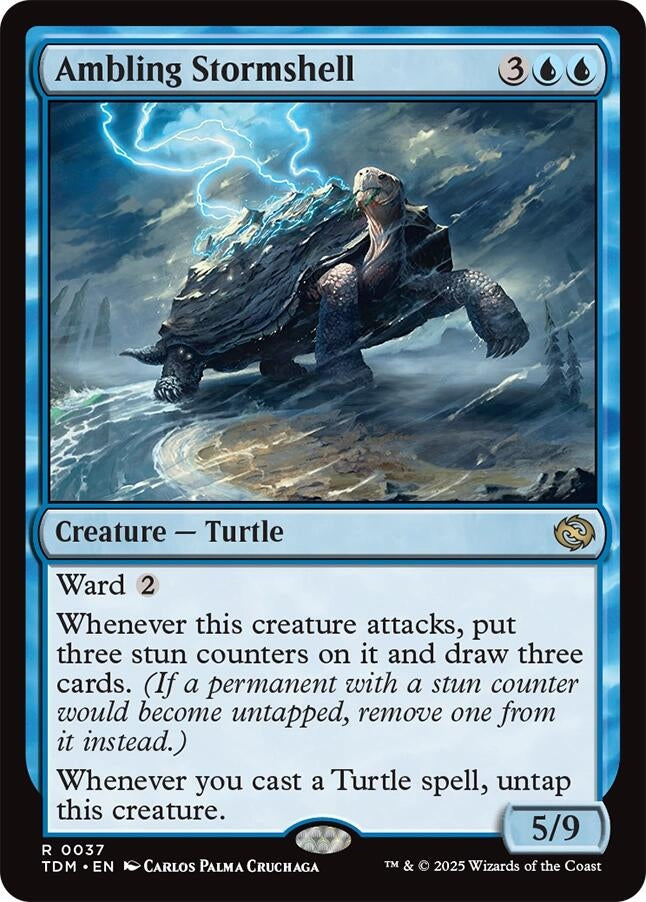 Image for Ambling Stormshell (37) (TDM) - Magic: The Gathering