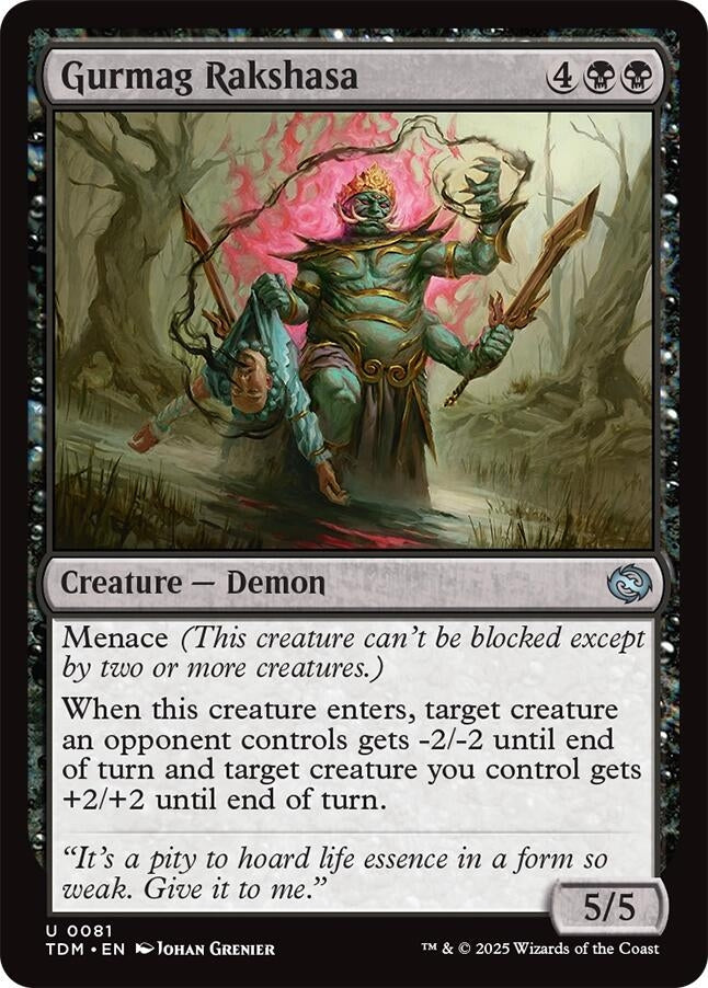 Image for Gurmag Rakshasa (81) - Magic: The Gathering