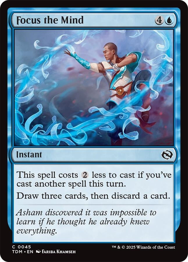 Image for Focus the Mind (45) - Magic: The Gathering