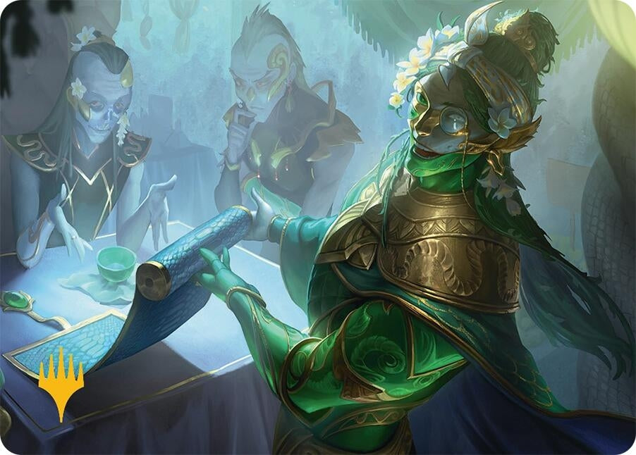 Image for Sibsig Appraiser Art Card (8/54) (Gold-Stamped Planeswalker Symbol) (8) (AATDM) - Magic: The Gathering