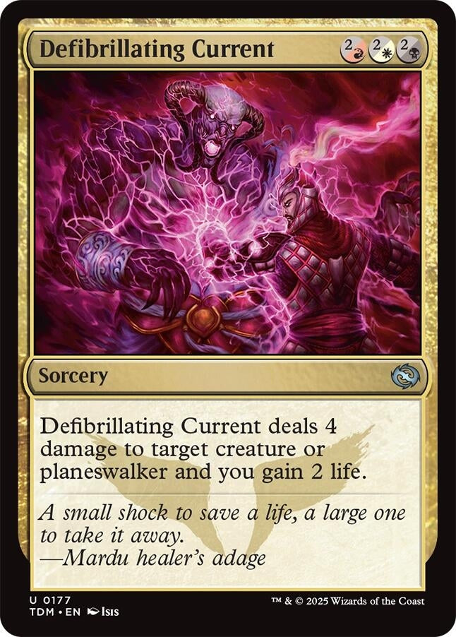 Image for Defibrillating Current (177) - Magic: The Gathering