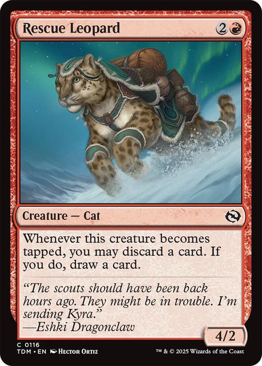 Image for Rescue Leopard (116) - Magic: The Gathering