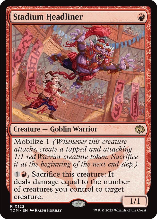 Image for Stadium Headliner (122) - Magic: The Gathering