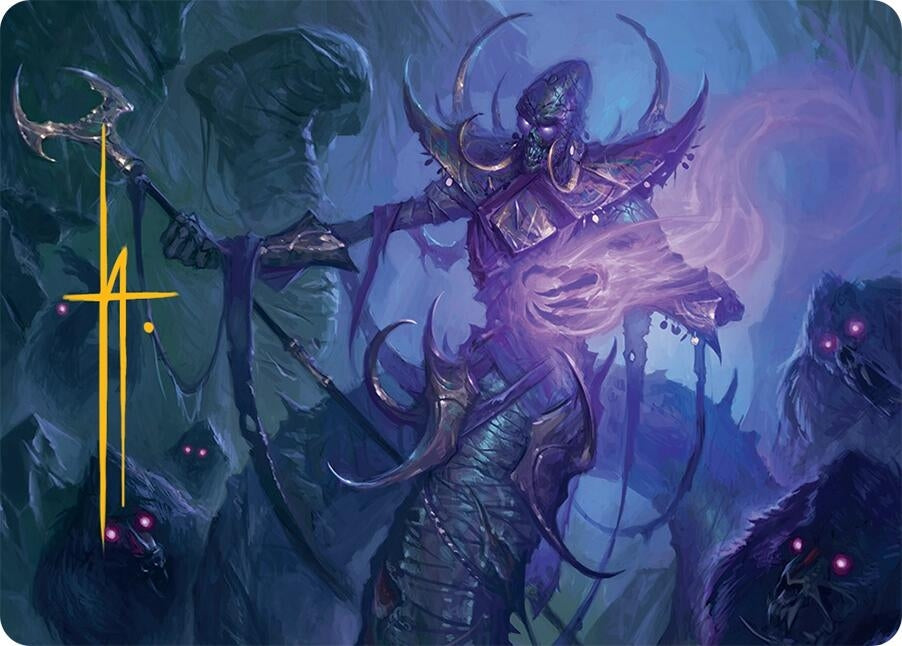 Image for Sidisi, Regent of the Mire Art Card (14/54) (Gold-Stamped Signature) (14) (AATDM) - Magic: The Gathering