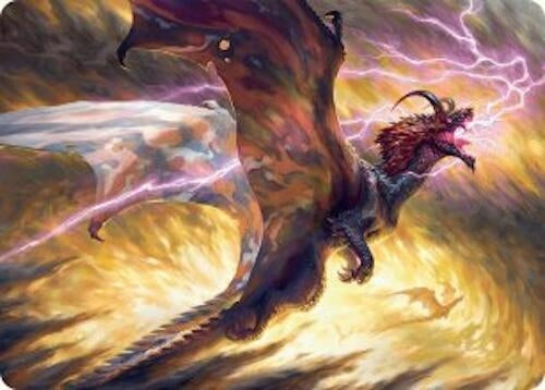 Image for Stormscale Scion Art Card (17/54) (17) (AATDM) - Magic: The Gathering