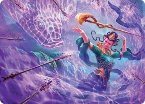 Image for Snakeskin Veil Art Card (19/54) (19) (AATDM) - Magic: The Gathering
