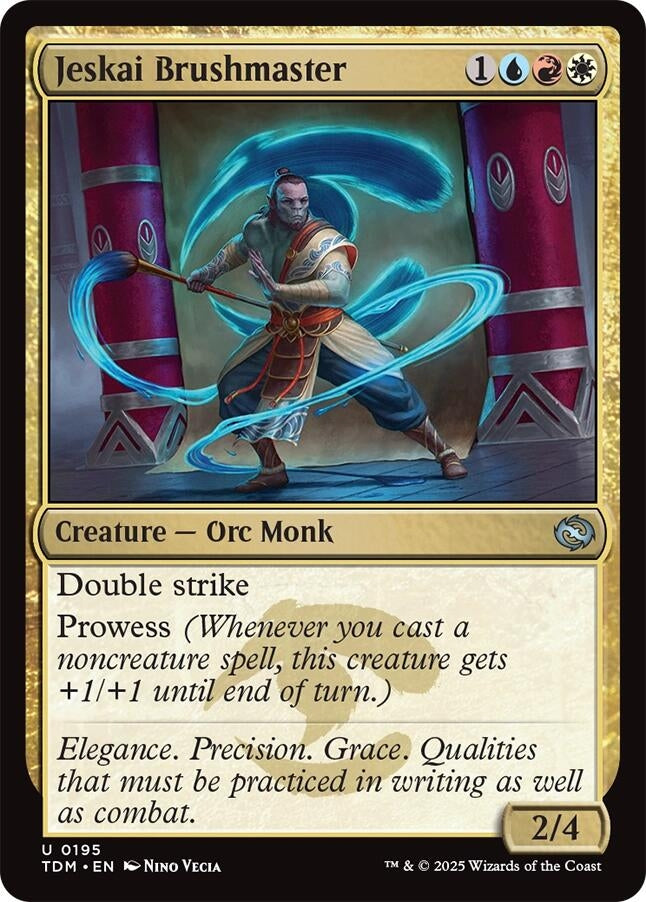 Image for Jeskai Brushmaster (195) - Magic: The Gathering