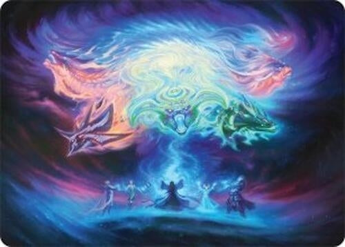 Image for Call the Spirit Dragons Art Card (21/54) (21) (AATDM) - Magic: The Gathering