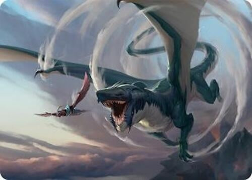 Image for Whirlwing Stormbrood Art Card (27/54) (27) (AATDM) - Magic: The Gathering