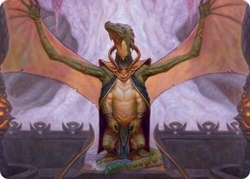 Image for Kheru Goldkeeper Art Card (36/54) (36) (AATDM) - Magic: The Gathering