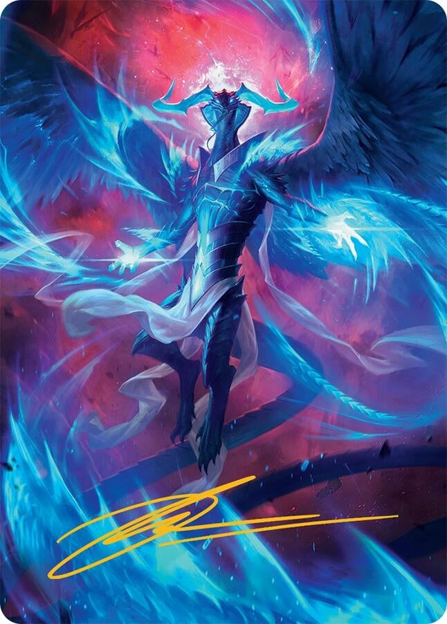 Image for Ugin, Eye of the Storms Art Card (48/54) (Gold-Stamped Signature) (48) (AATDM) - Magic: The Gathering