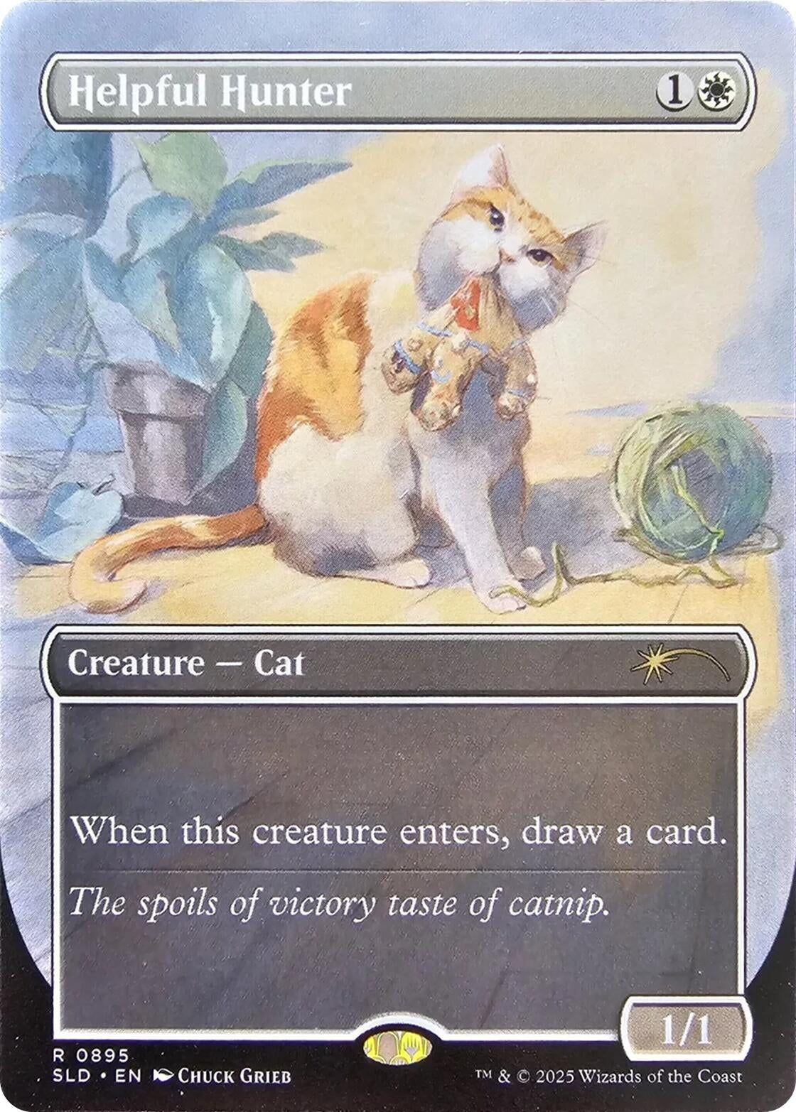 Image for Helpful Hunter (0895) (895) - Magic: The Gathering